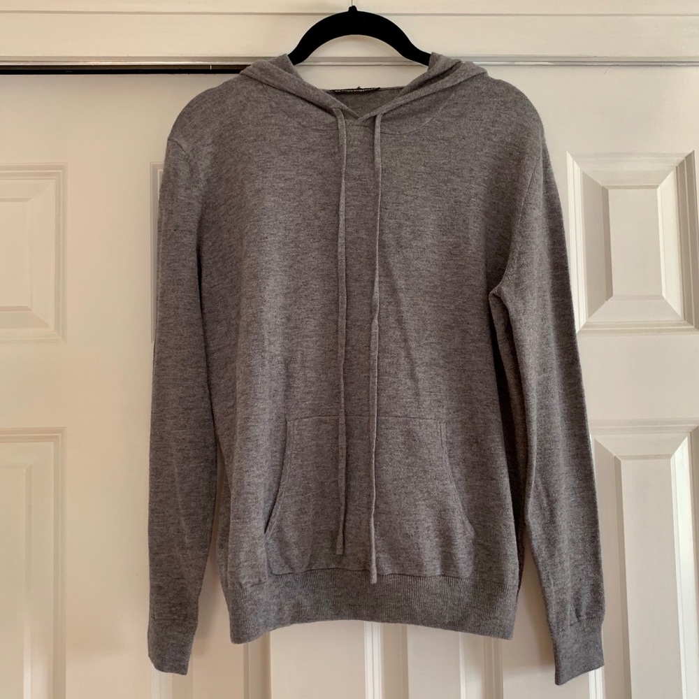 Brandy Melville Gray Pullover Hoodie